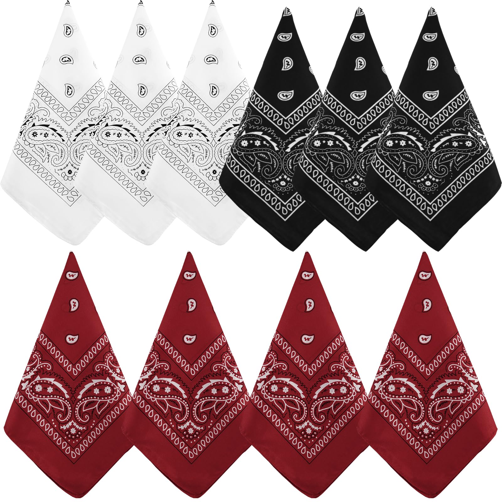 Dog Bandana Set (10-Pack)