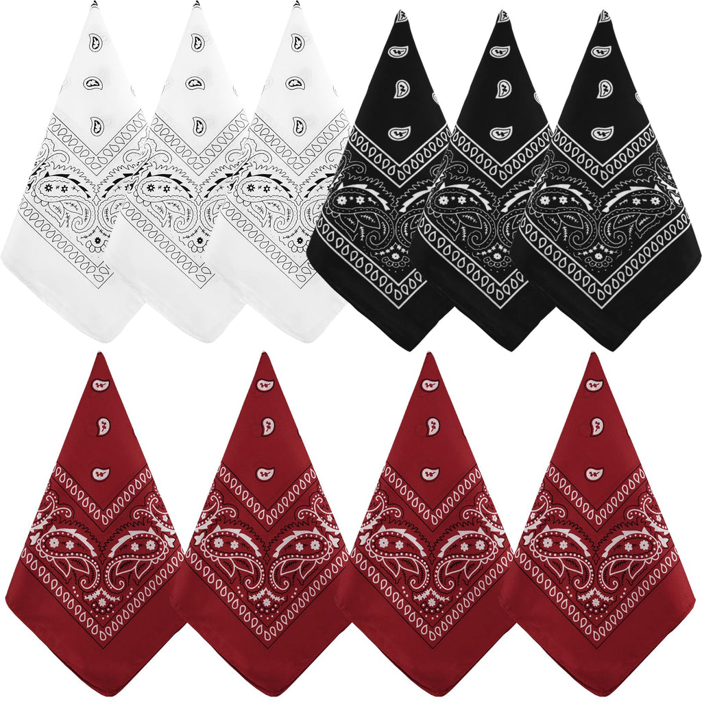 Dog Bandana Set (10-Pack)
