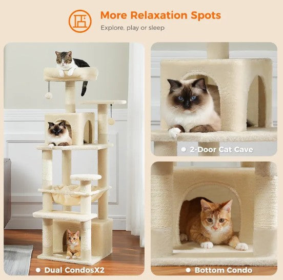 Minimalist MDF Cat Climbing Frame
