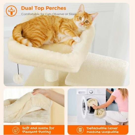 Minimalist MDF Cat Climbing Frame